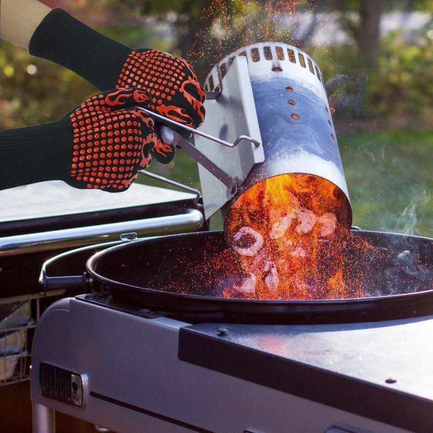 932°F Extreme Heat Resistant BBQ Fireproof Glove