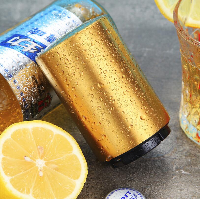 Magnetic Automatic Beer Bottle Opener Stainless Steel