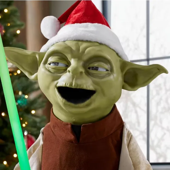 3.5 ft. Animated LED Seasonal Yoda