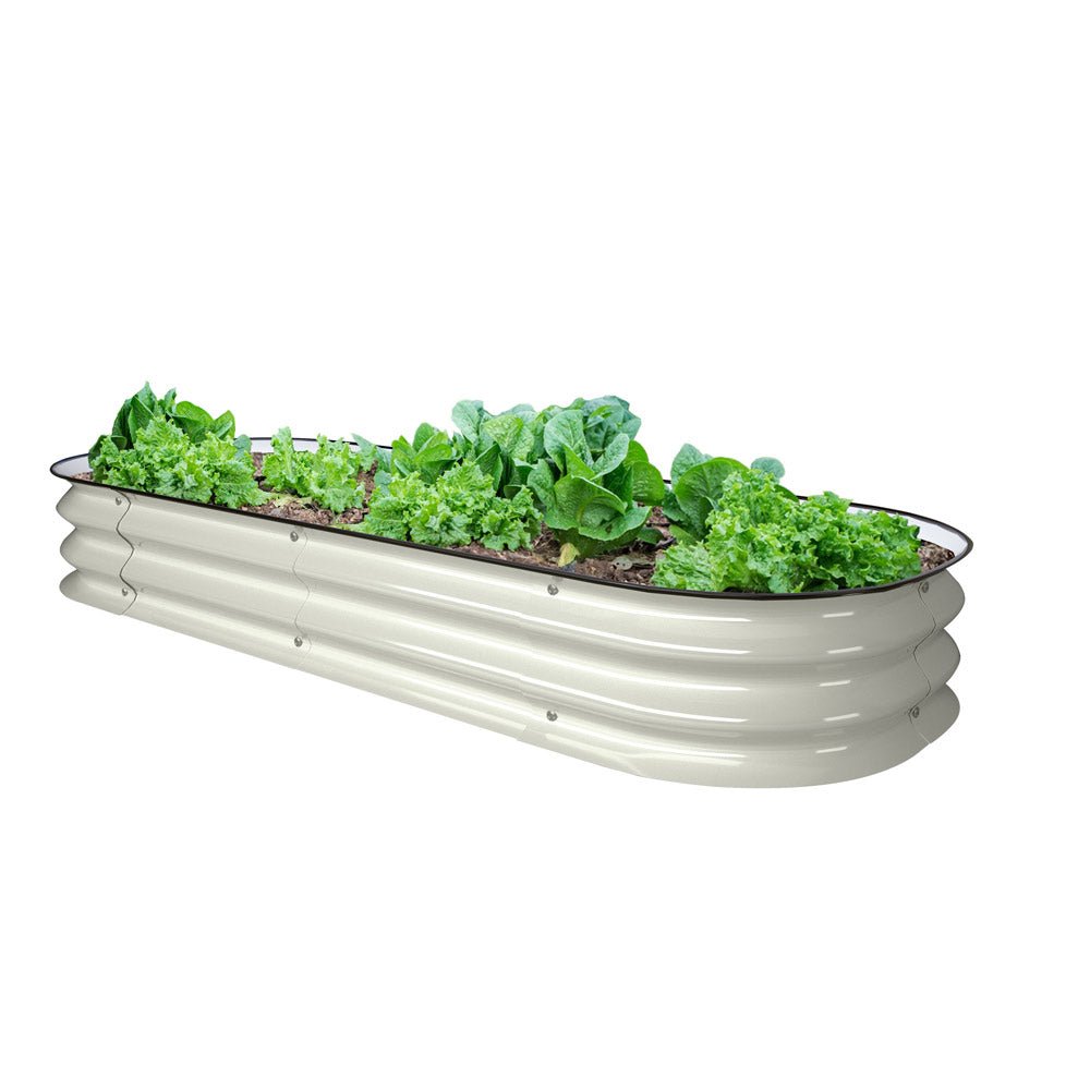 8'' Tall 5'x2' Metal Raised Garden Beds (4 in 1)