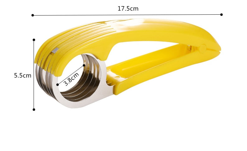 Banana , Fruit and Vegetable Sausage Slicer