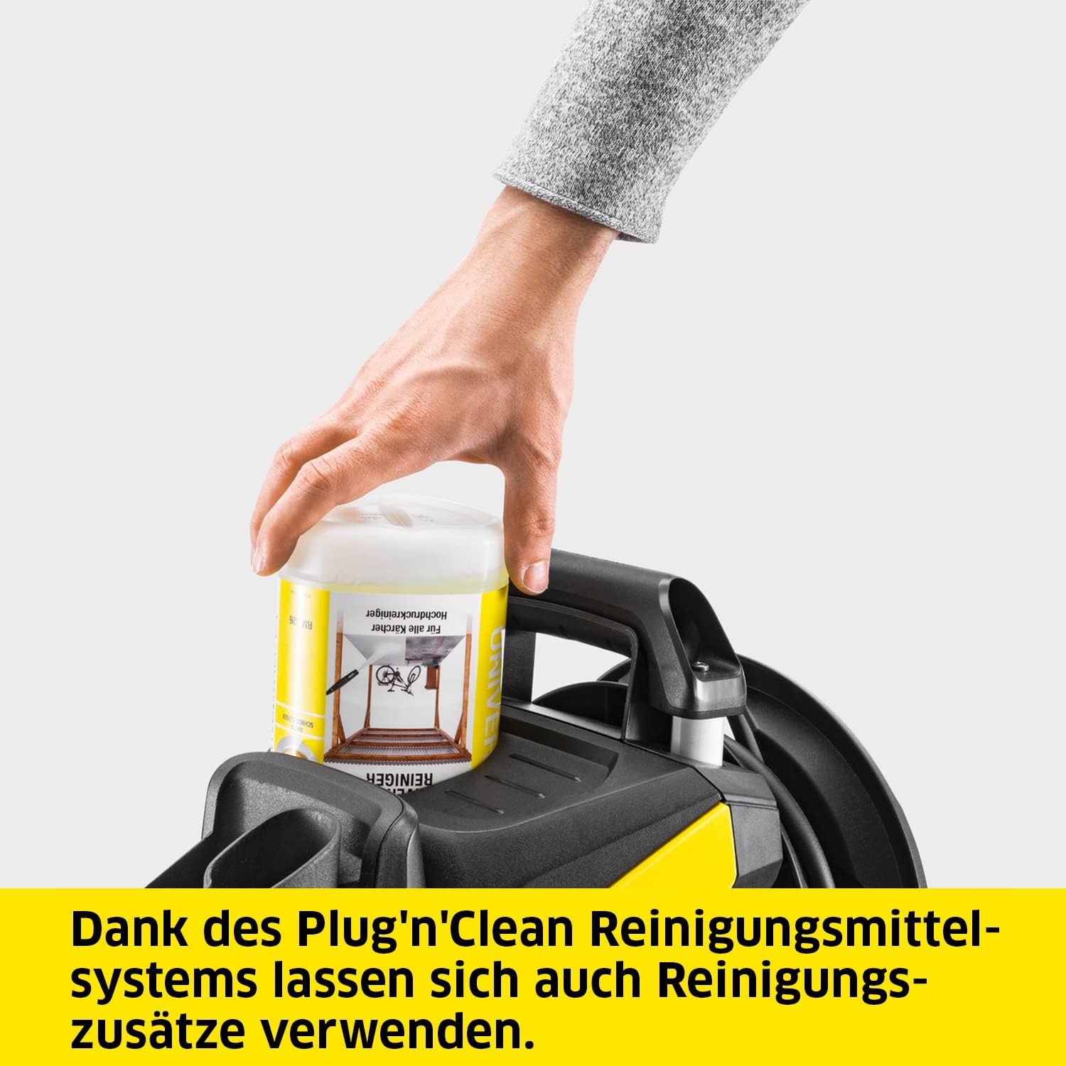 Nettoyeur haute pression Karcher K 7 Premium Smart Control Flex Home - 180 bars - 600 L/h - connecté - tambour enrouleur - brosse terrasse