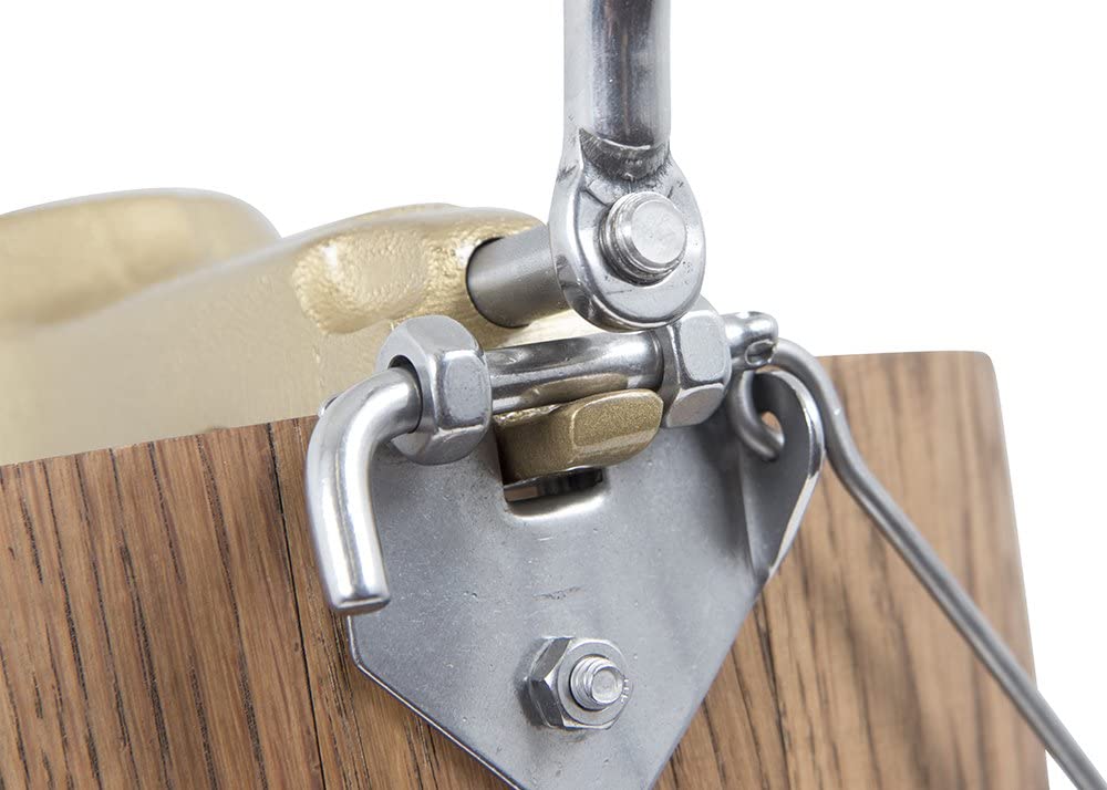 Sorbetière de campagne 6 pintes – Cuve en bois classique – Manivelle à main