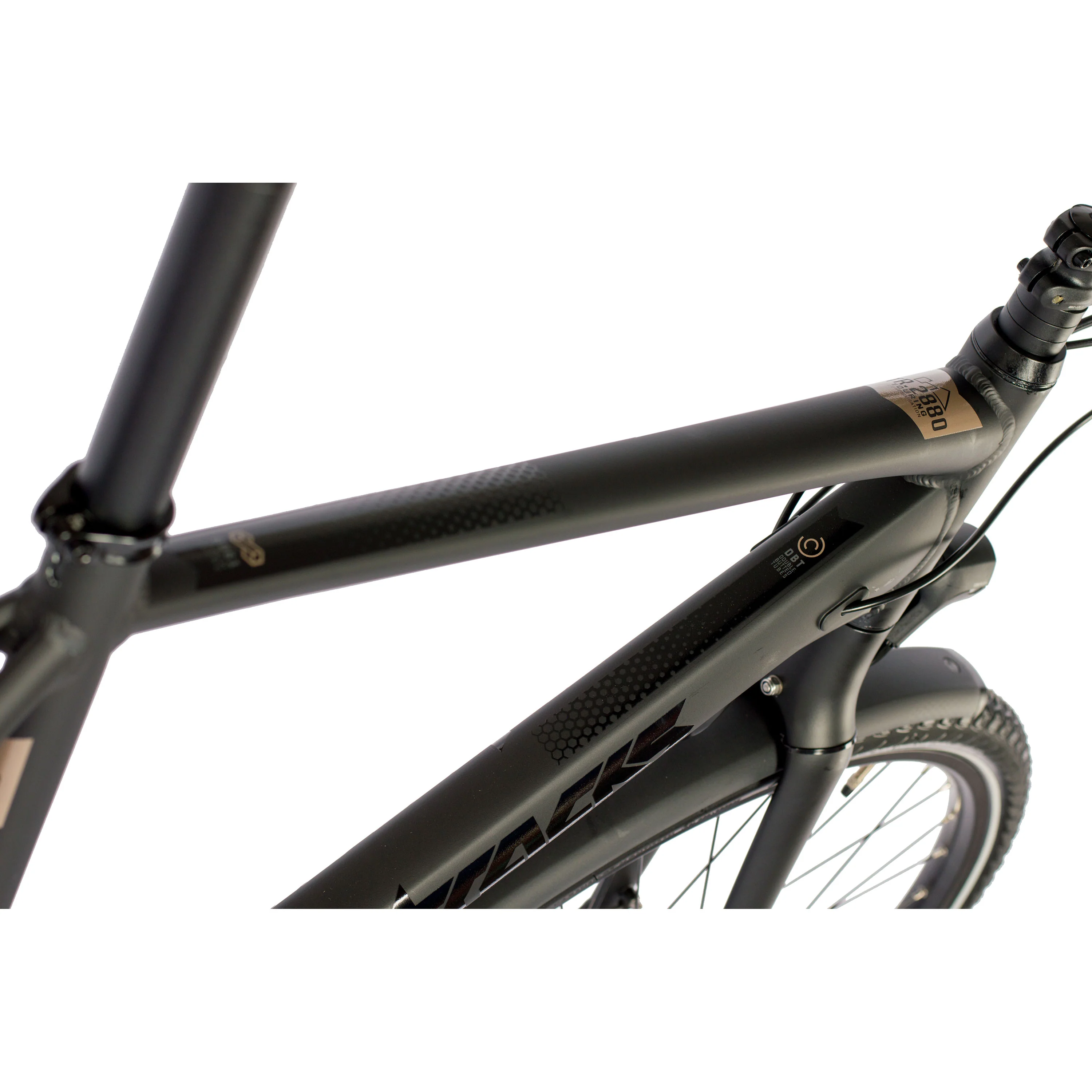 28 pouces homme XXL vélo de randonnée tr.2880 vélo de randonnée 27 x Gang Shimano DEORE rd-m592 SGS noir