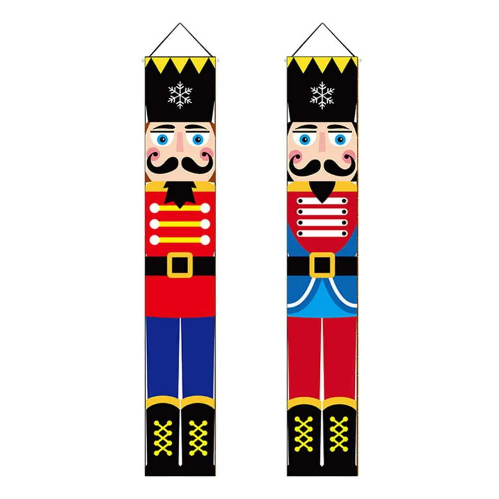 Perfect Christmas ornament - 2 x Nutcracker banner.