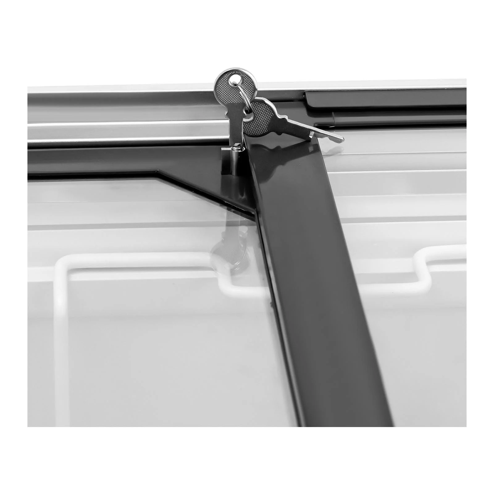 Grand congélateur coffre bahut horizontal professionnel (volume: 180litres, réfrigérant: r290, puissance: 180watts, plage de température: -30– 5°c, matériaux: acier/aluminium)  14_0005274