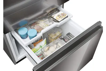 Haier HTW5620CNMP réfrigérateur congélateur en bas