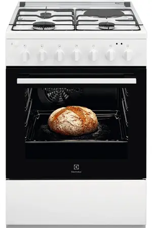 Electrolux EKM624077W cuisinière Mixte