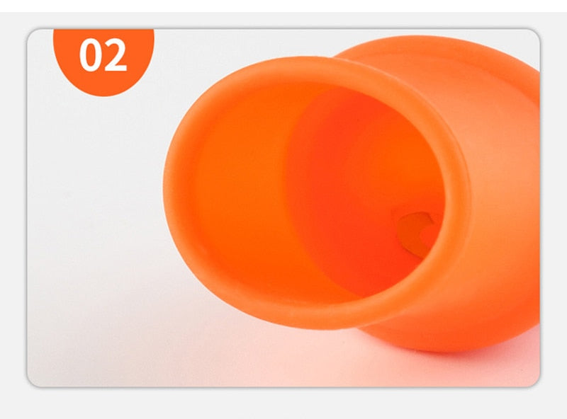 1 Set Silicone Finger Protector with Blade for Fruits Vegetable Thumb Knife Finger Guard Kitchen Gadgets Kitchen Accessories