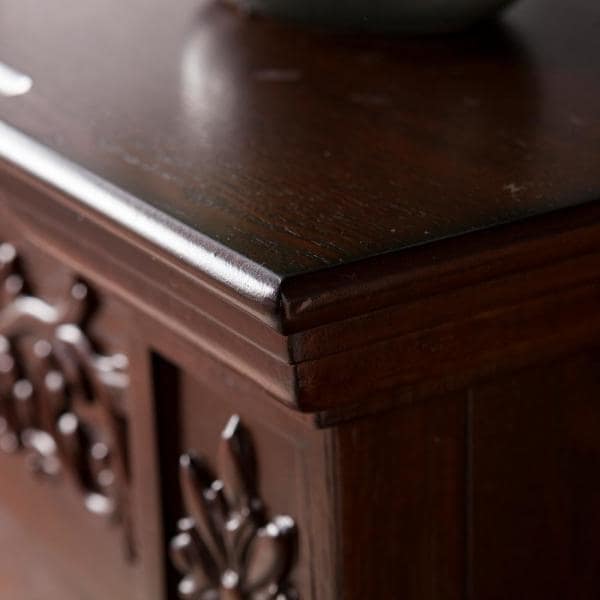 Stanton Alexa Enabled 44.5 in. W Electric Smart Fireplace in Rich Espresso