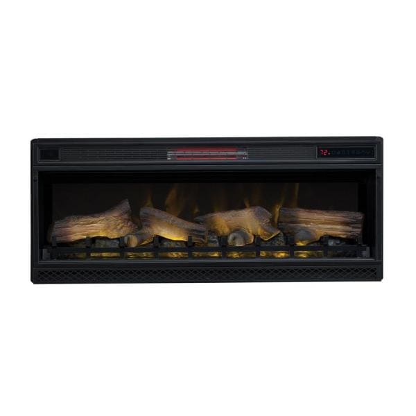 42 in. Ventless Infrared Electric Fireplace Insert with Safer Plug