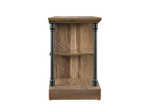 Sheffield Electric Fireplace TV Stand in Driftwood