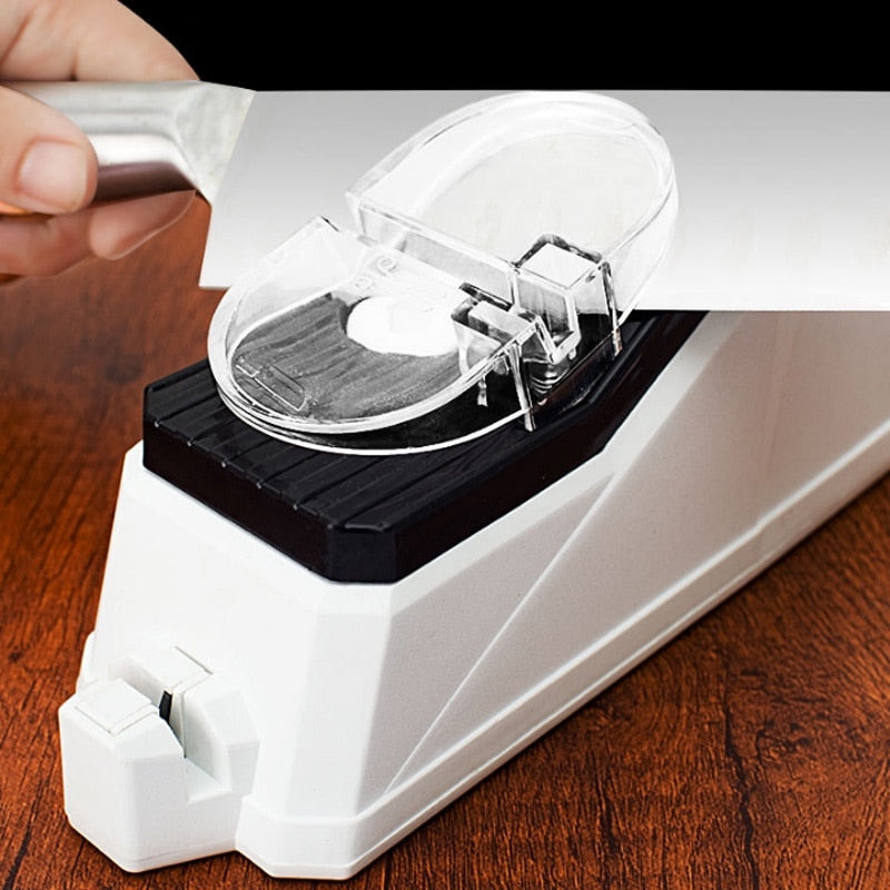 Usb Electric Knife Sharpener Adjustable For Kitchen Knives (Tool Sharpener)