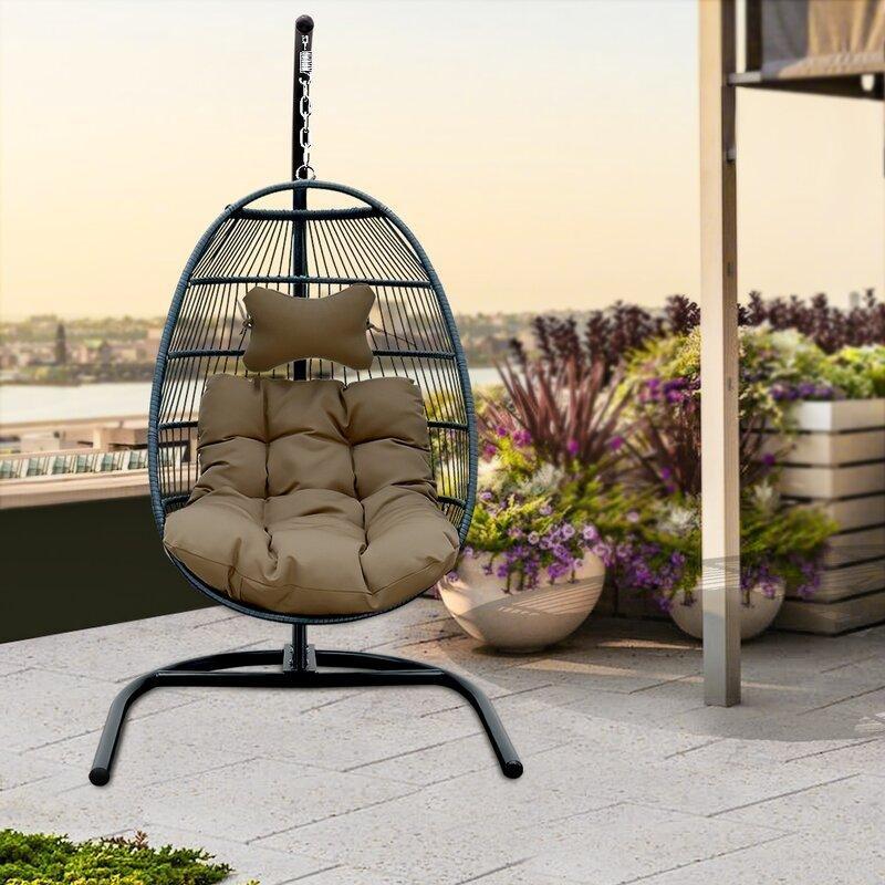 Egg Seat Hang Swing Chair With Stand - Bed Bath & Beyond