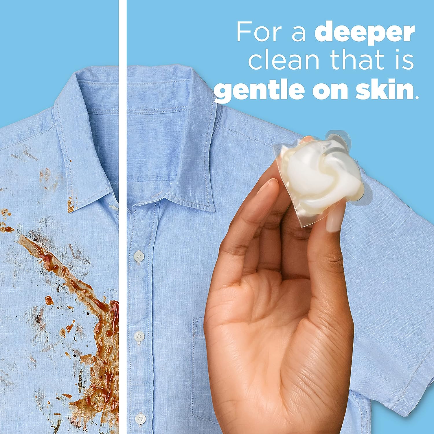 Tide PODS Free & Gentle Laundry Detergent Soap Pods, 81 count