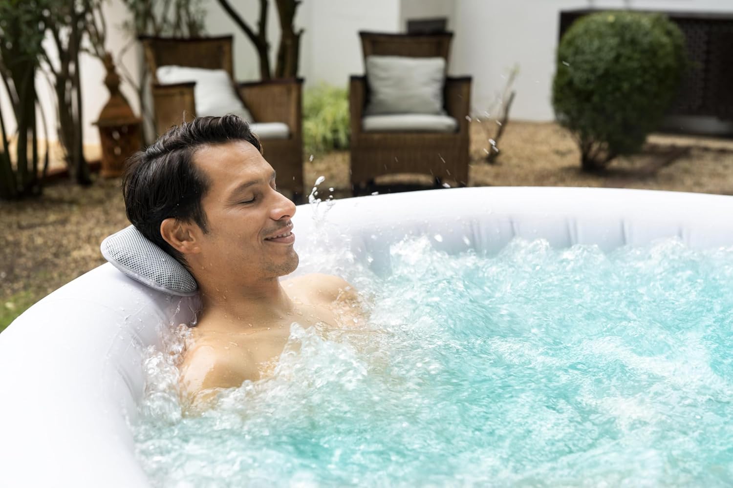 Spa gonflable rond BESTWAY Lay-Z-Spa® Miami Airjet™ 2 - 4 personnes