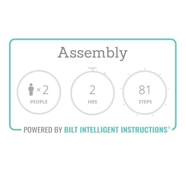 Wolcott 48 in. Media Console Electric Fireplace in Prairie Ash