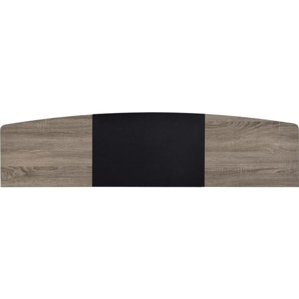 Windsor 70 in. Weathered Oak TV Console with Fireplace