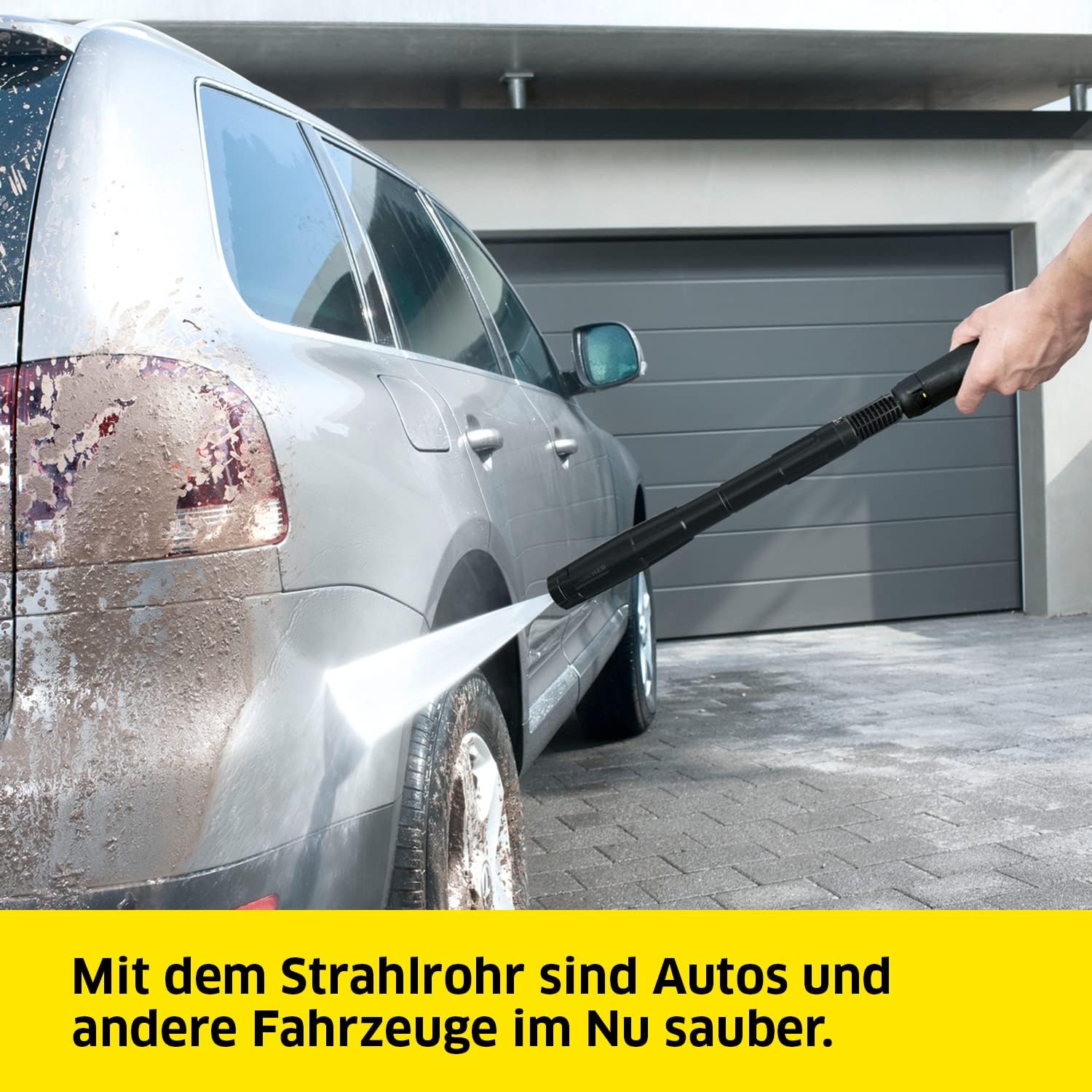 Nettoyeur haute pression Karcher K 7 Premium Smart Control Flex Home - 180 bars - 600 L/h - connecté - tambour enrouleur - brosse terrasse