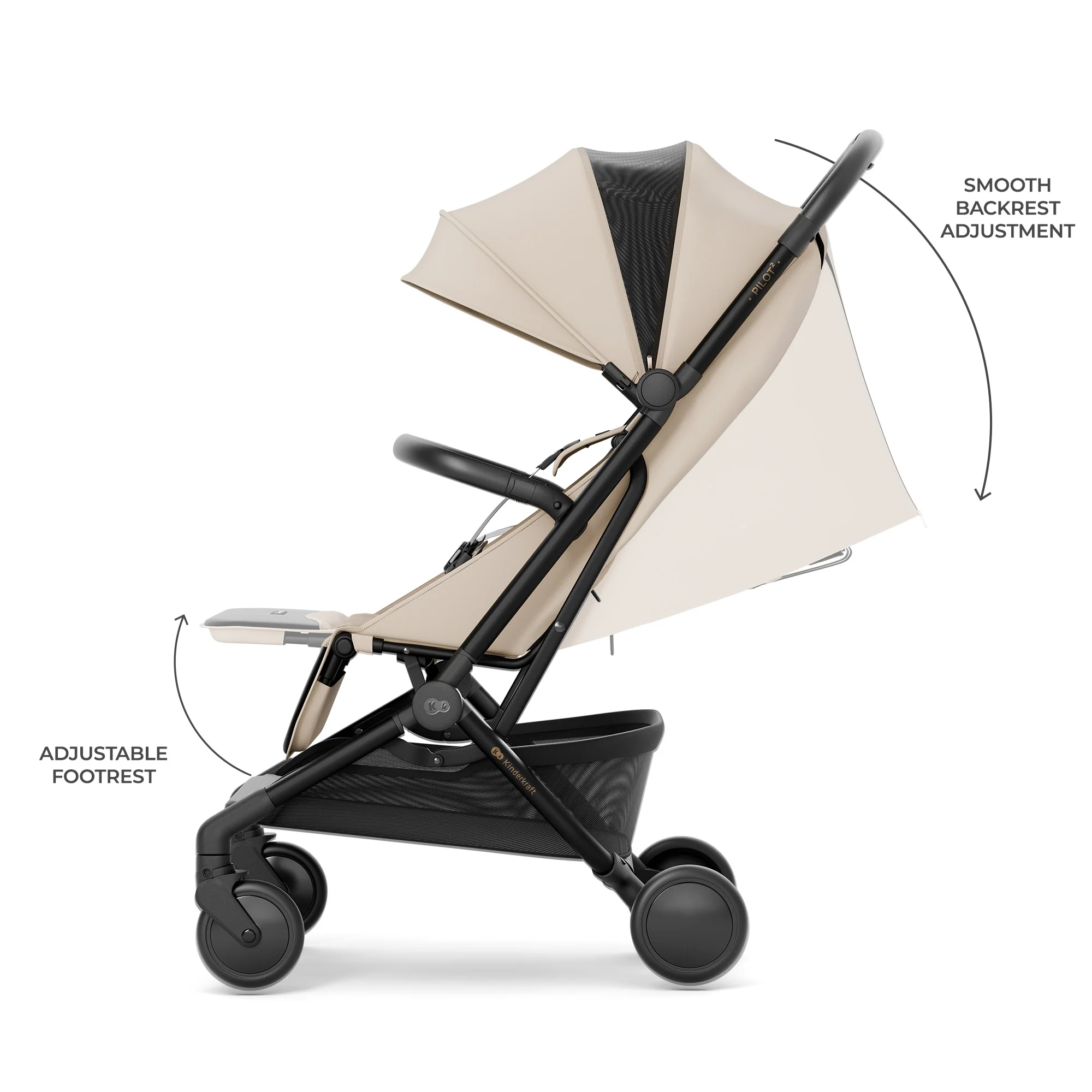 Poussette légère Kinderkraft PILOT 2