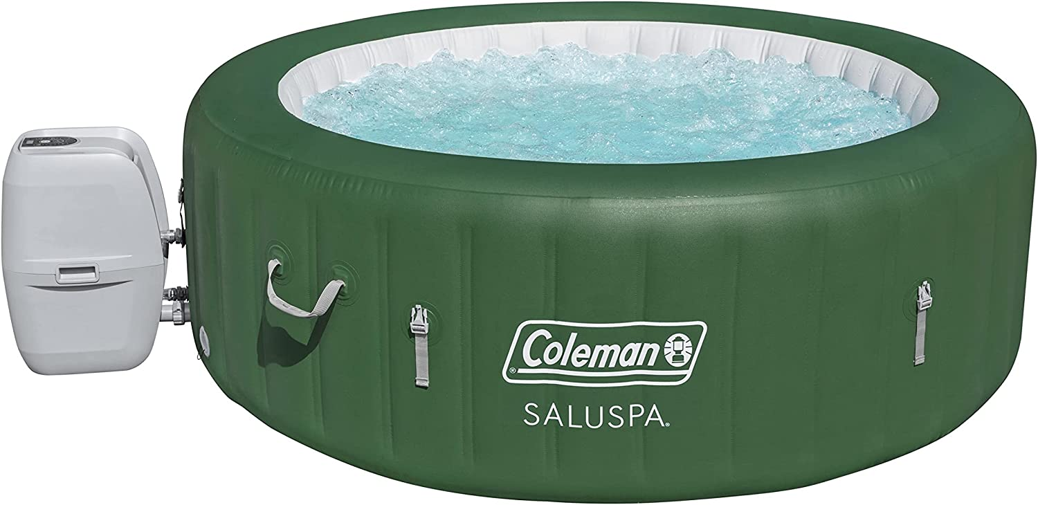 SaluSpa  Inflatable Hot Tub, 4-Person AirJet Spa