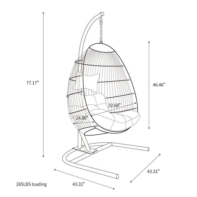 Egg Seat Hang Swing Chair With Stand - Bed Bath & Beyond