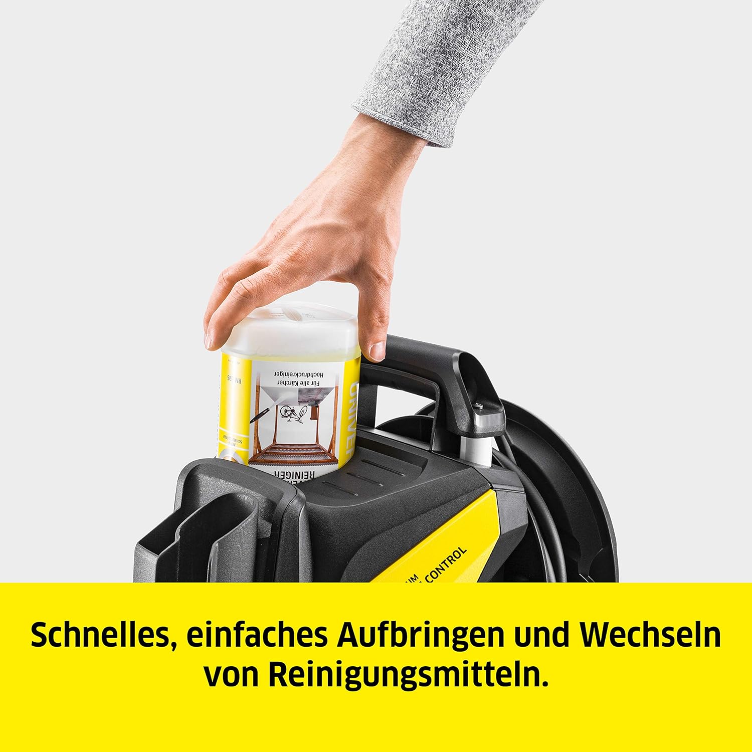 Nettoyeur haute pression Karcher K 7 Premium Smart Control Flex Home - 180 bars - 600 L/h - connecté - tambour enrouleur - brosse terrasse