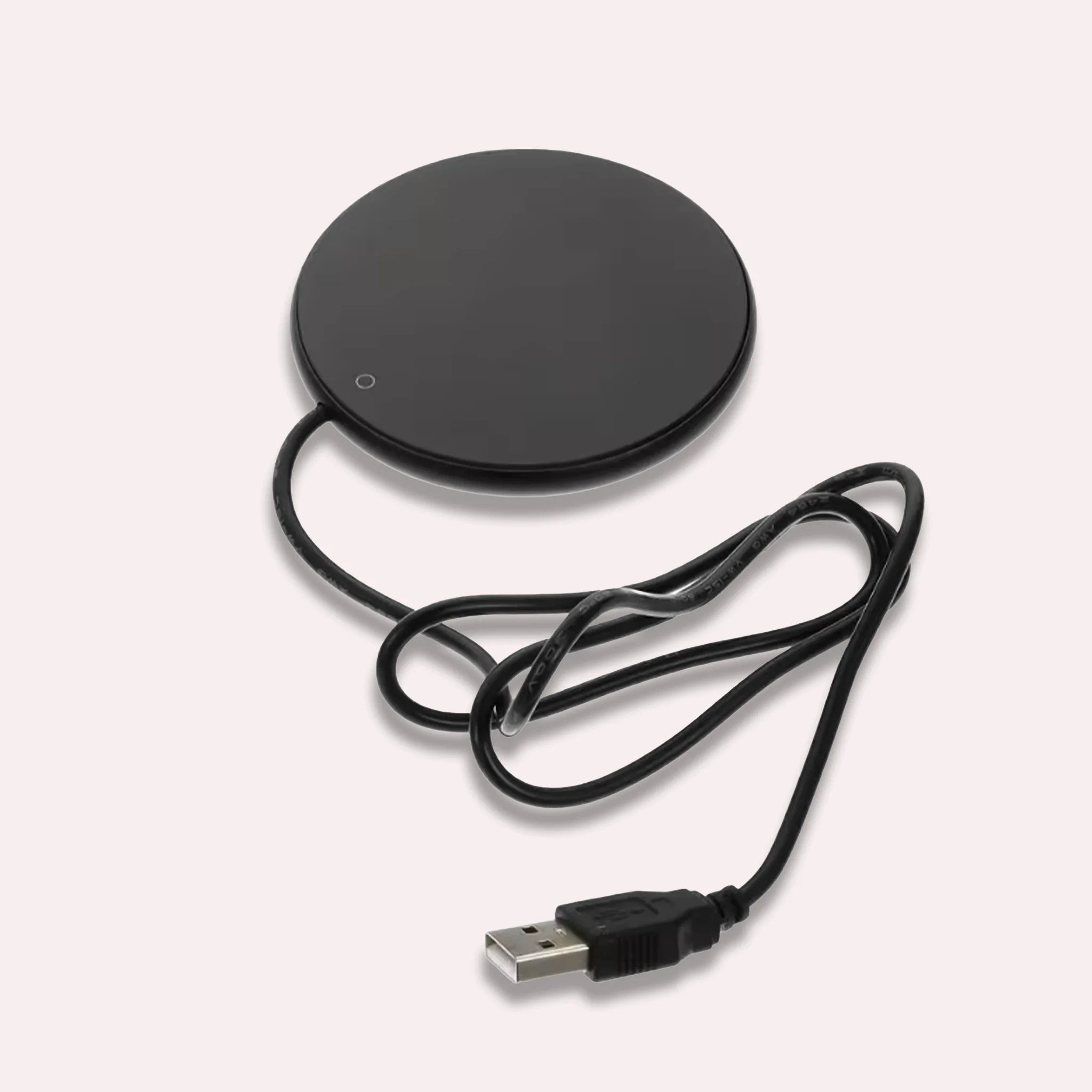 Kaffekopvarmer Sort USB-Drevet - Hold Kaffe Varm på Kontor eller Hjemme