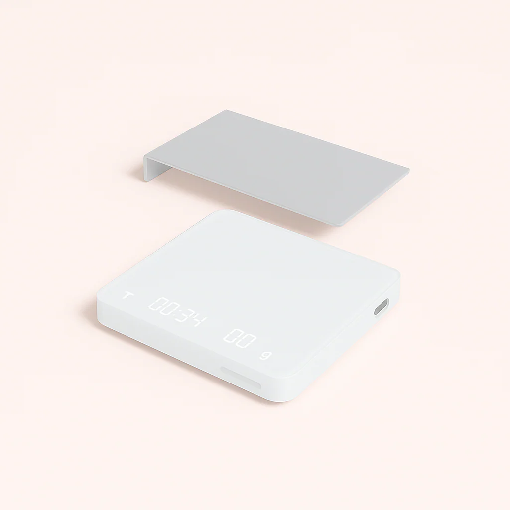 Præcision Køkkenvægt - Digital Design Tilgængelig i Hvid, Sort, 0,1g Nøjagtighed