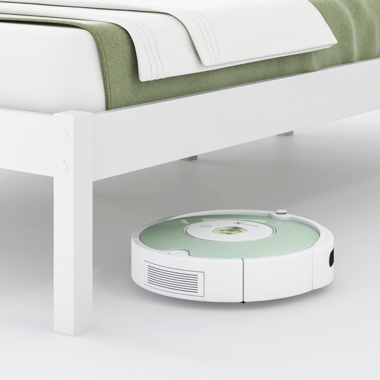 Twin/Full/Queen Size Wood Bed Frame with Headboard and Wooden Slats Support