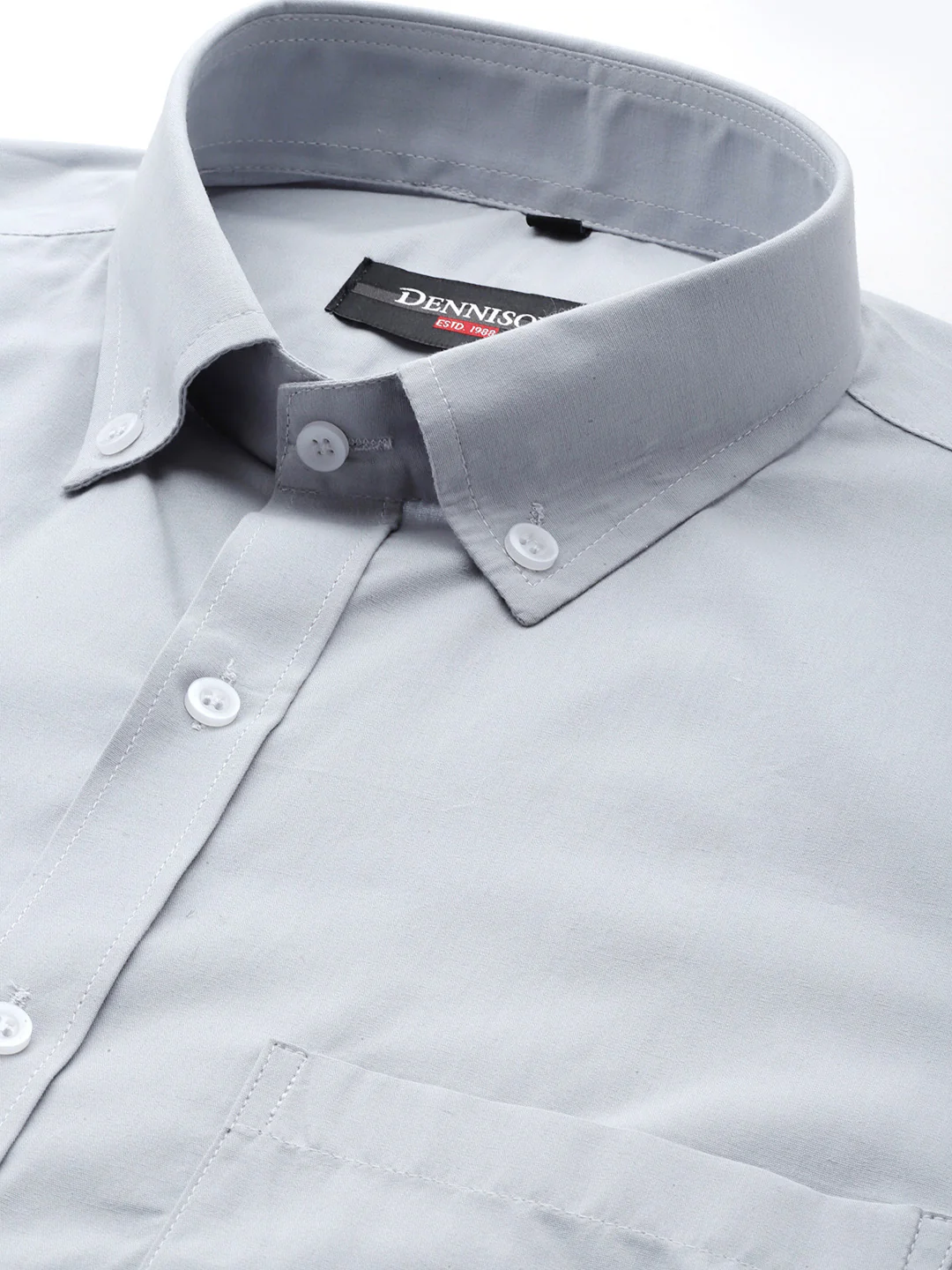 Grey: Laffer Smart Opaque Formal Shirt