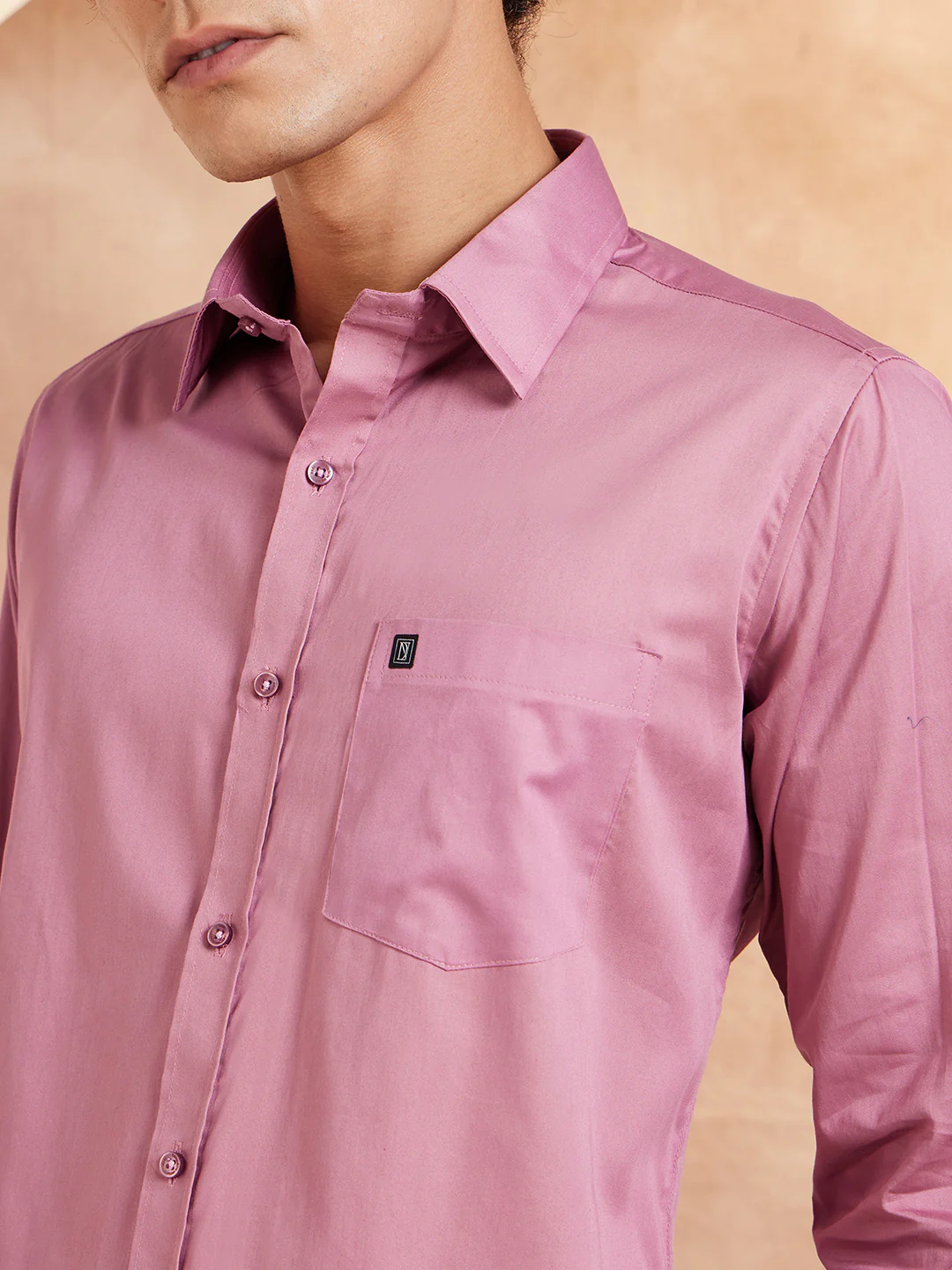 Lavender: Pure Cotton Formal Shirt