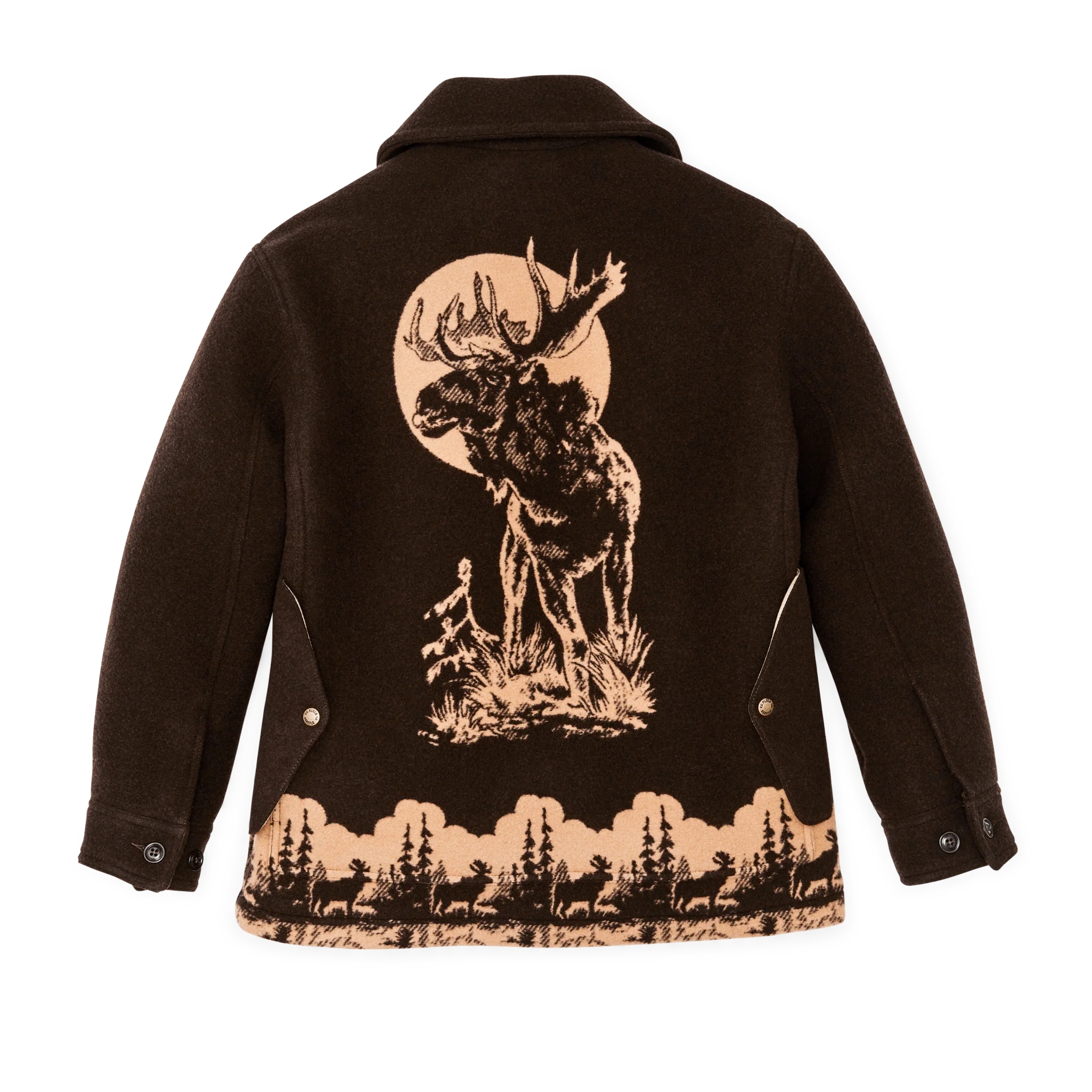 Women's Jacquard Wool Cruiser Jacket