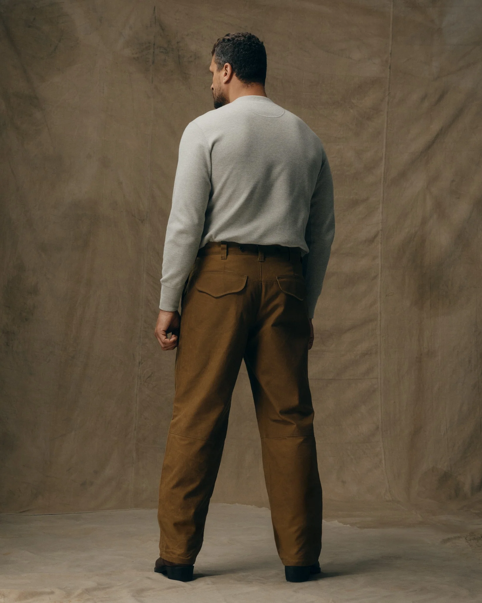 Oil Finish Double Tin Cloth Pants
