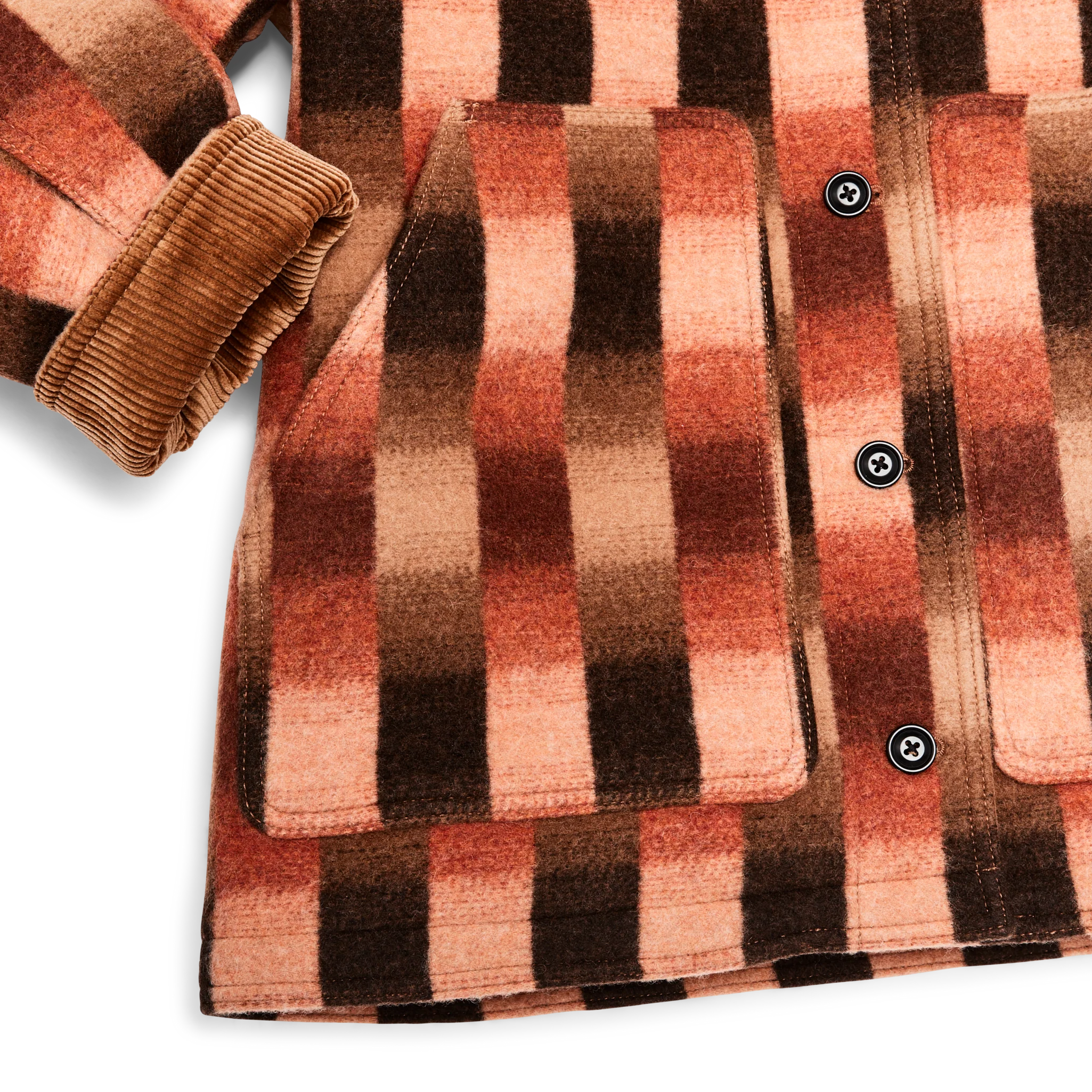 Women's Blanket Wool Barn Coat