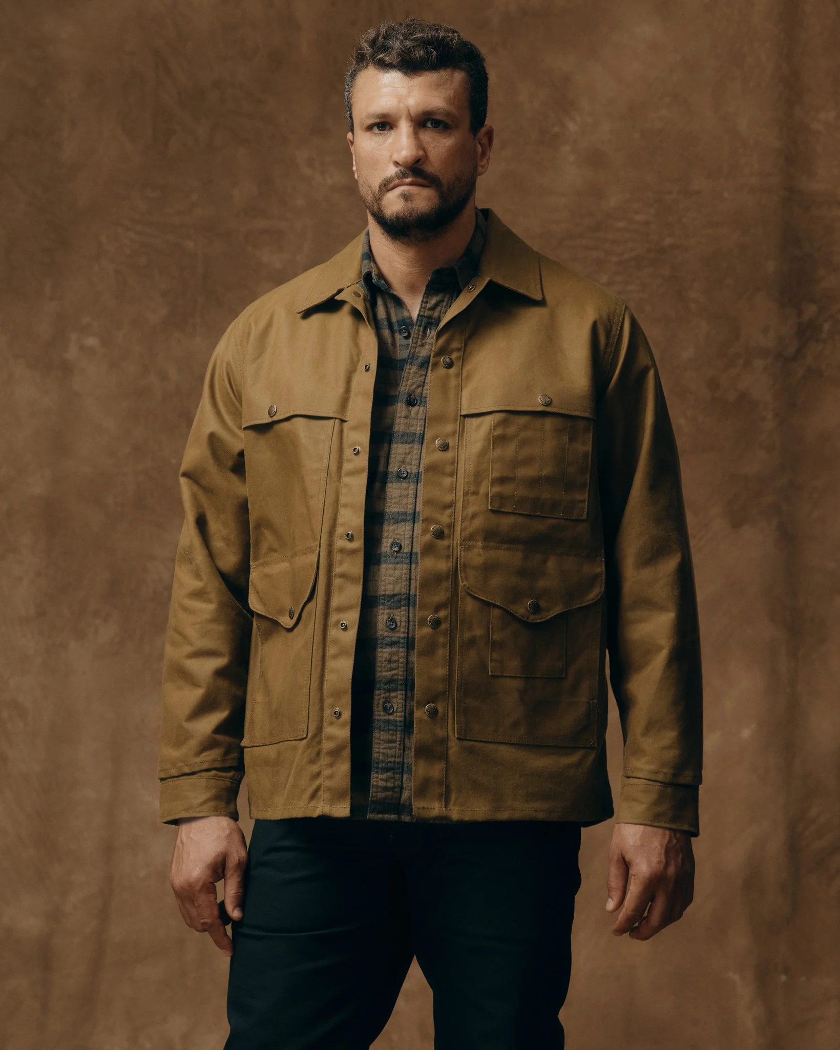 Lined Tin Cloth Cruiser Jacket