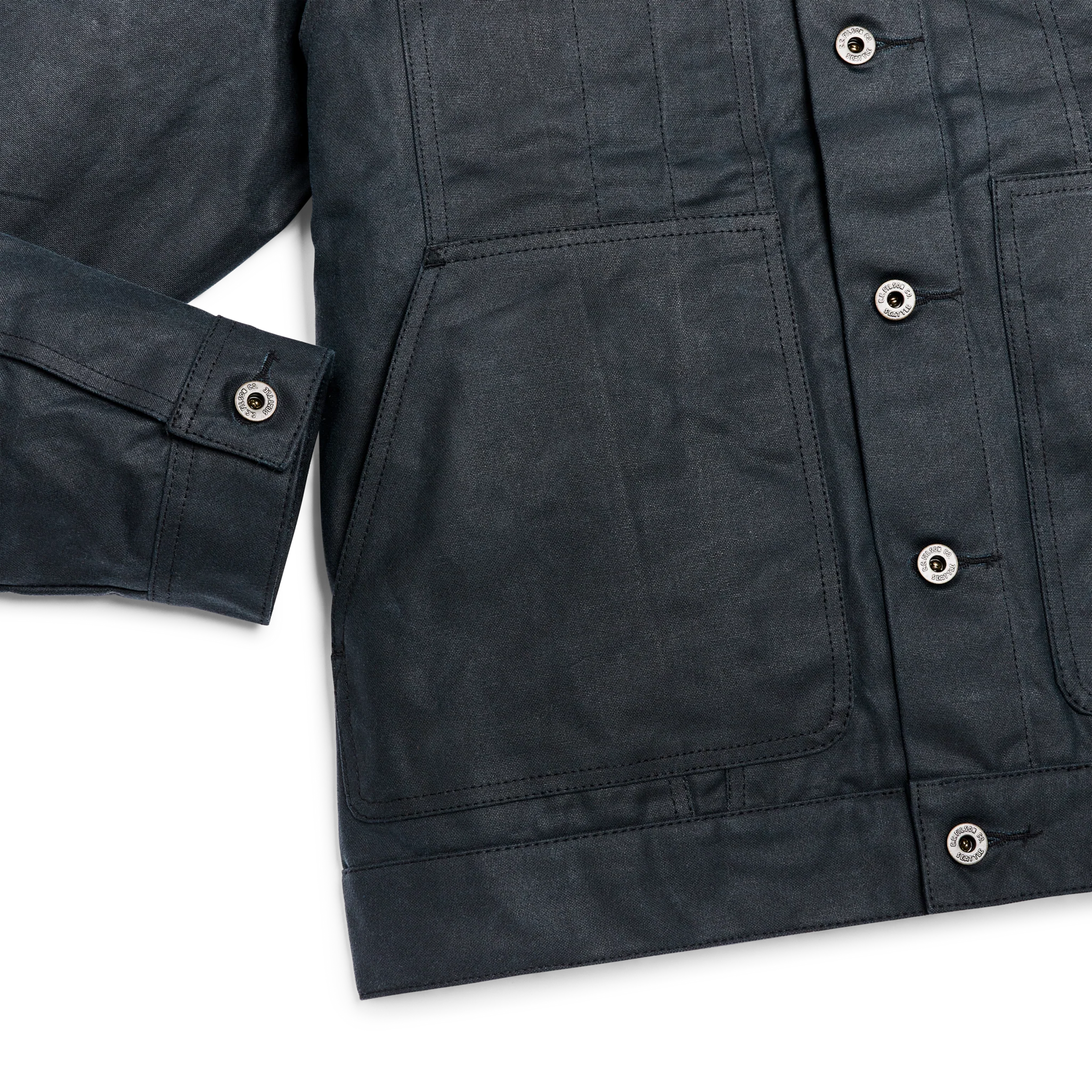 Tin Cloth Short Lined Cruiser Jacket