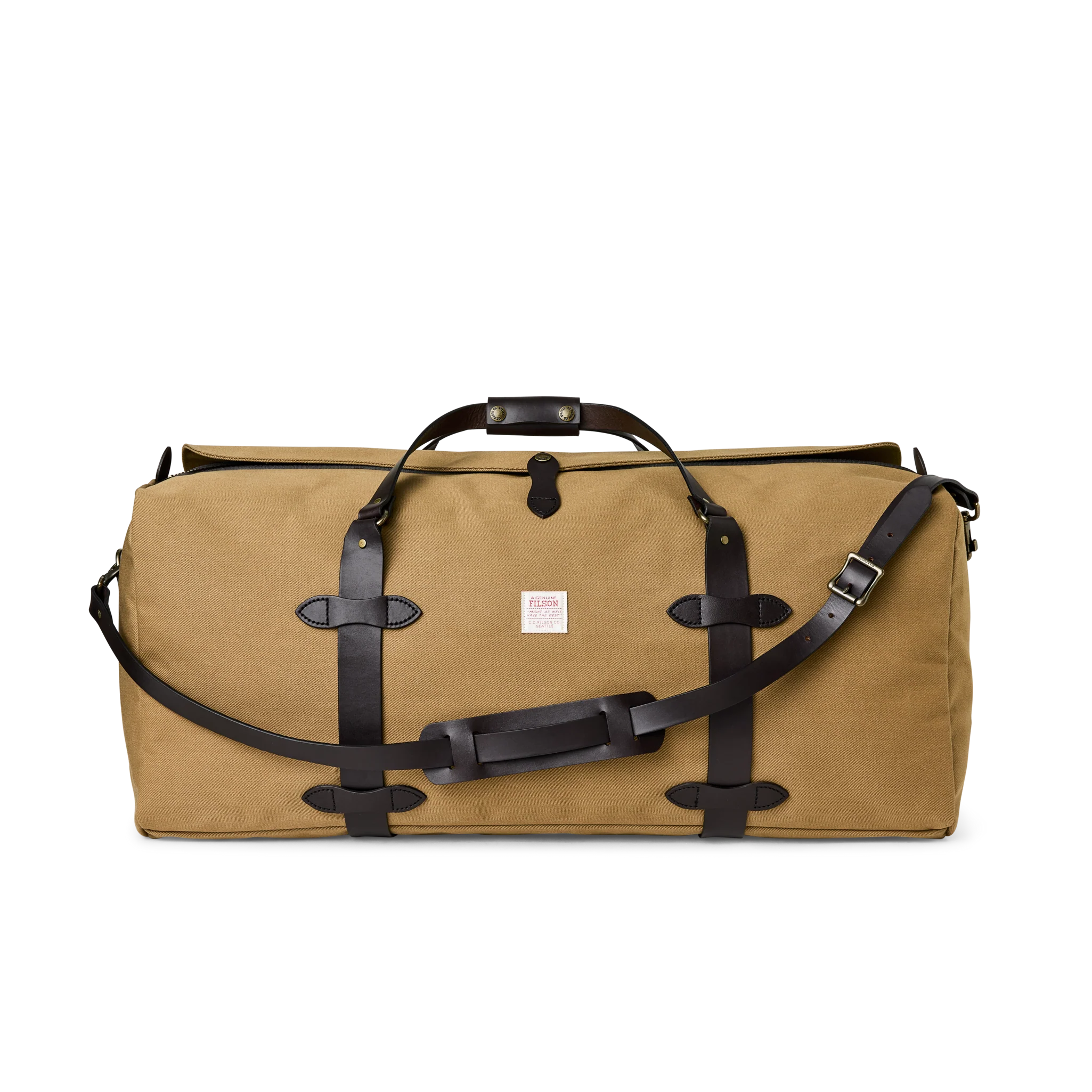 Large Rugged Twill Duffle Bag