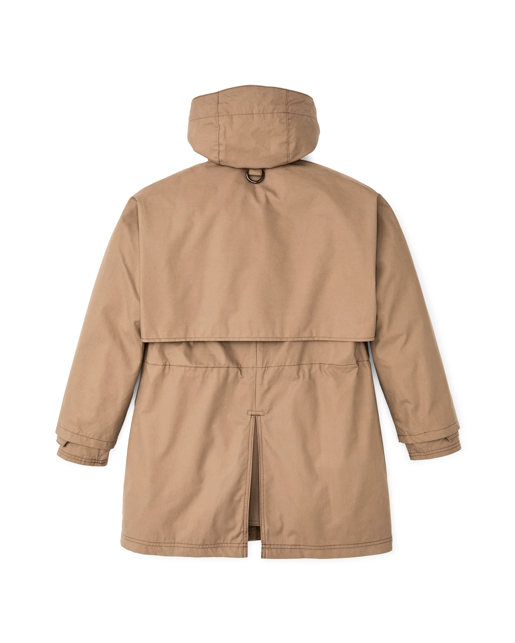 Women's Aviator Cloth Long Raincoat