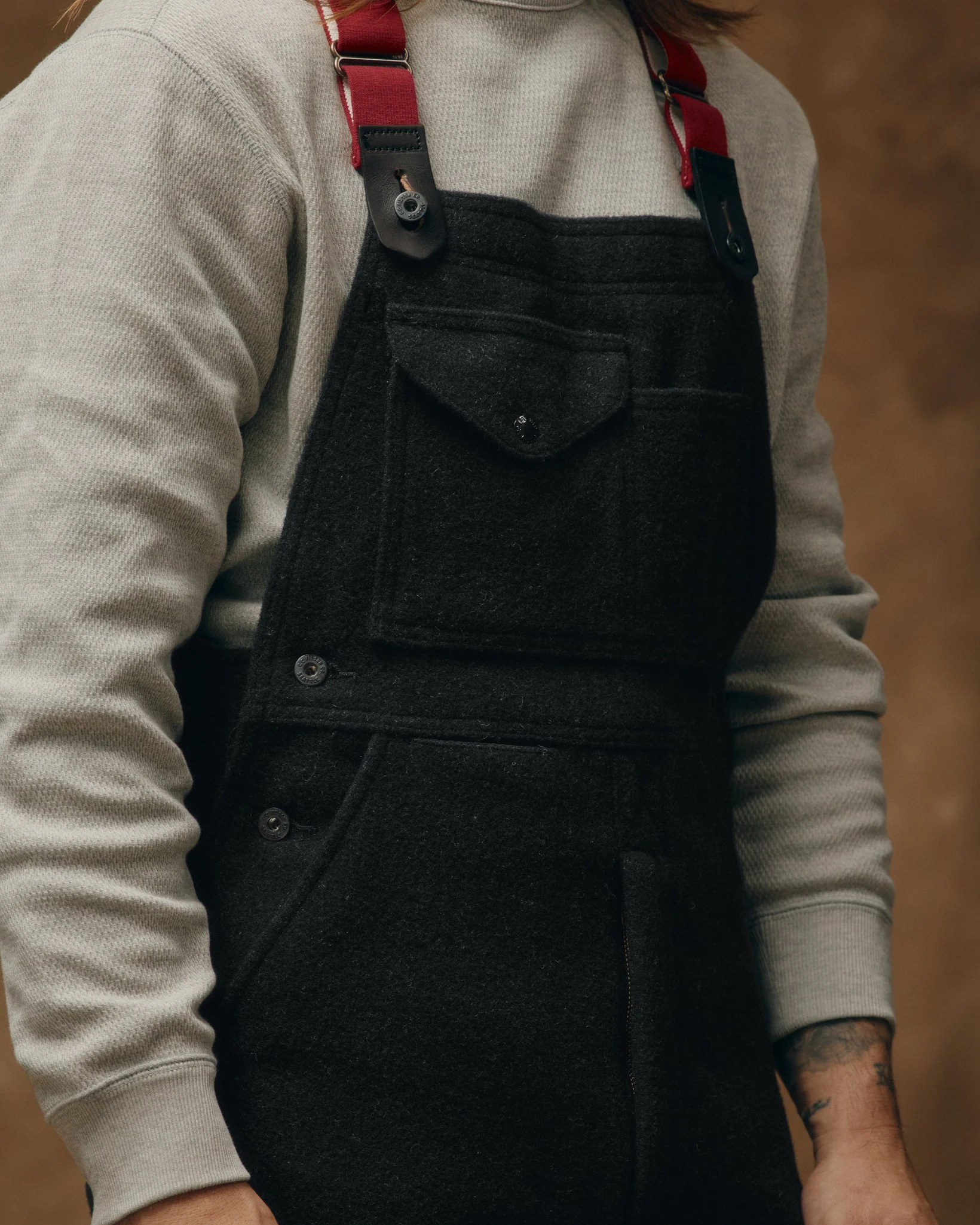 Mackinaw Wool Bibs