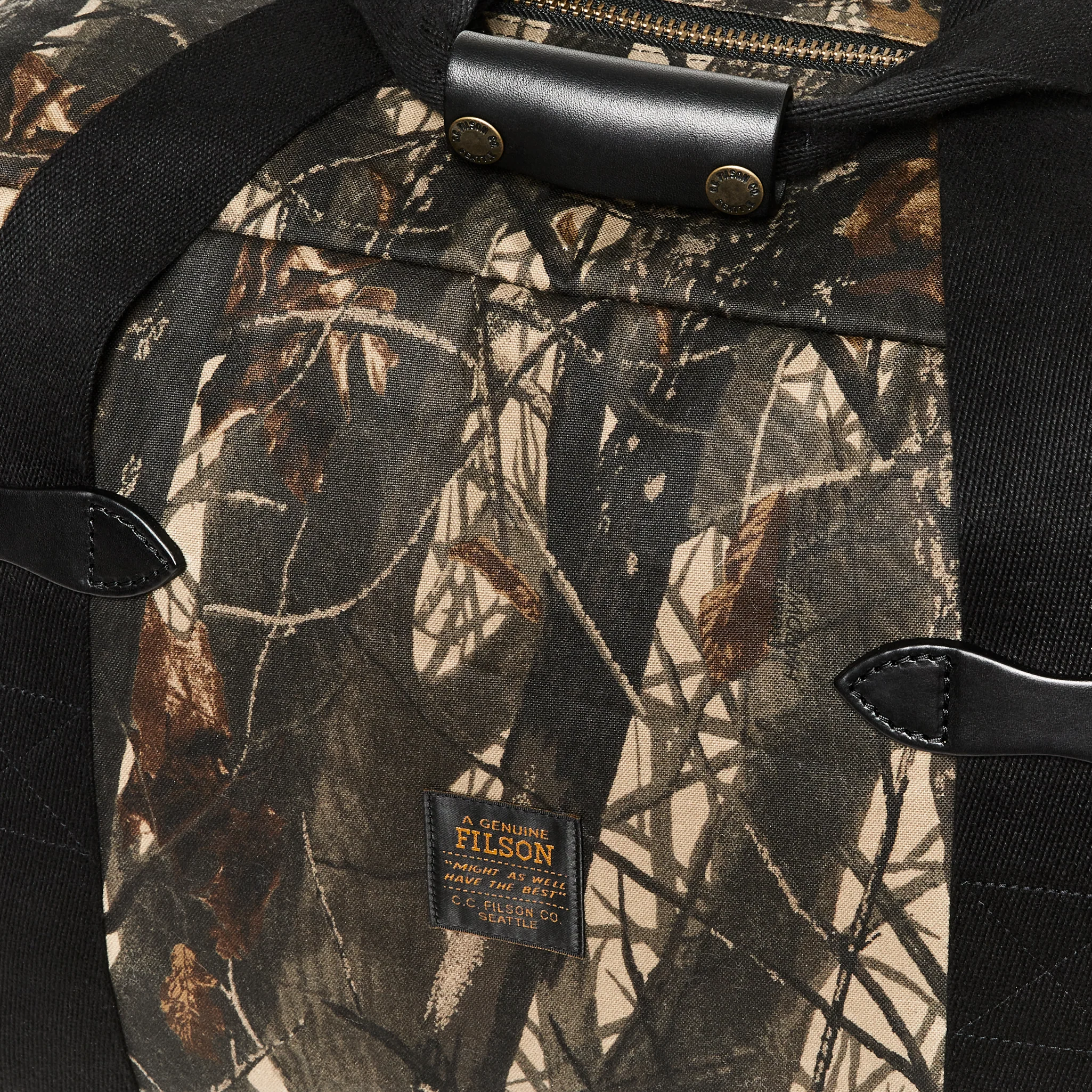 Medium Tin Cloth Duffle Bag