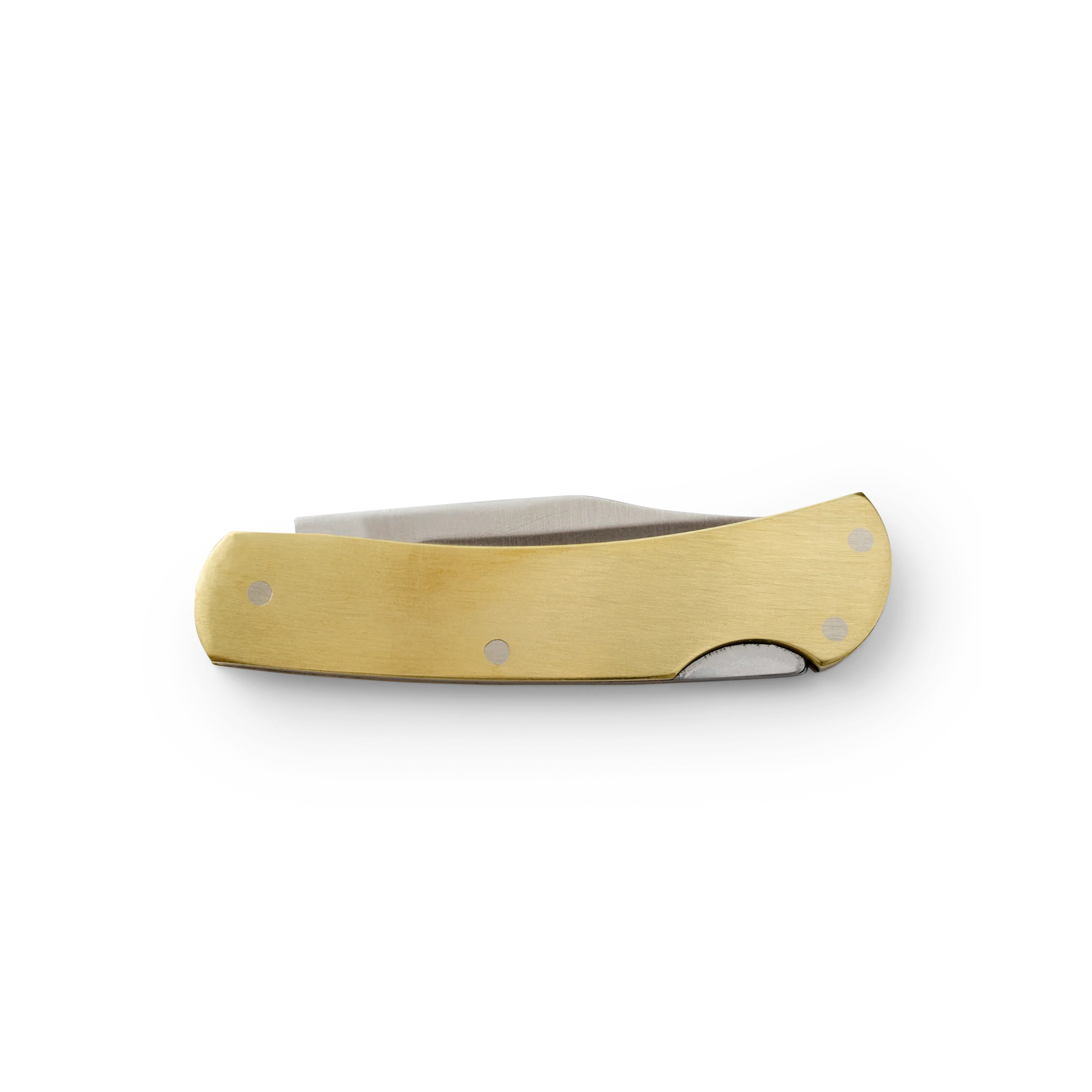 Brass Lockback Pocket Knife