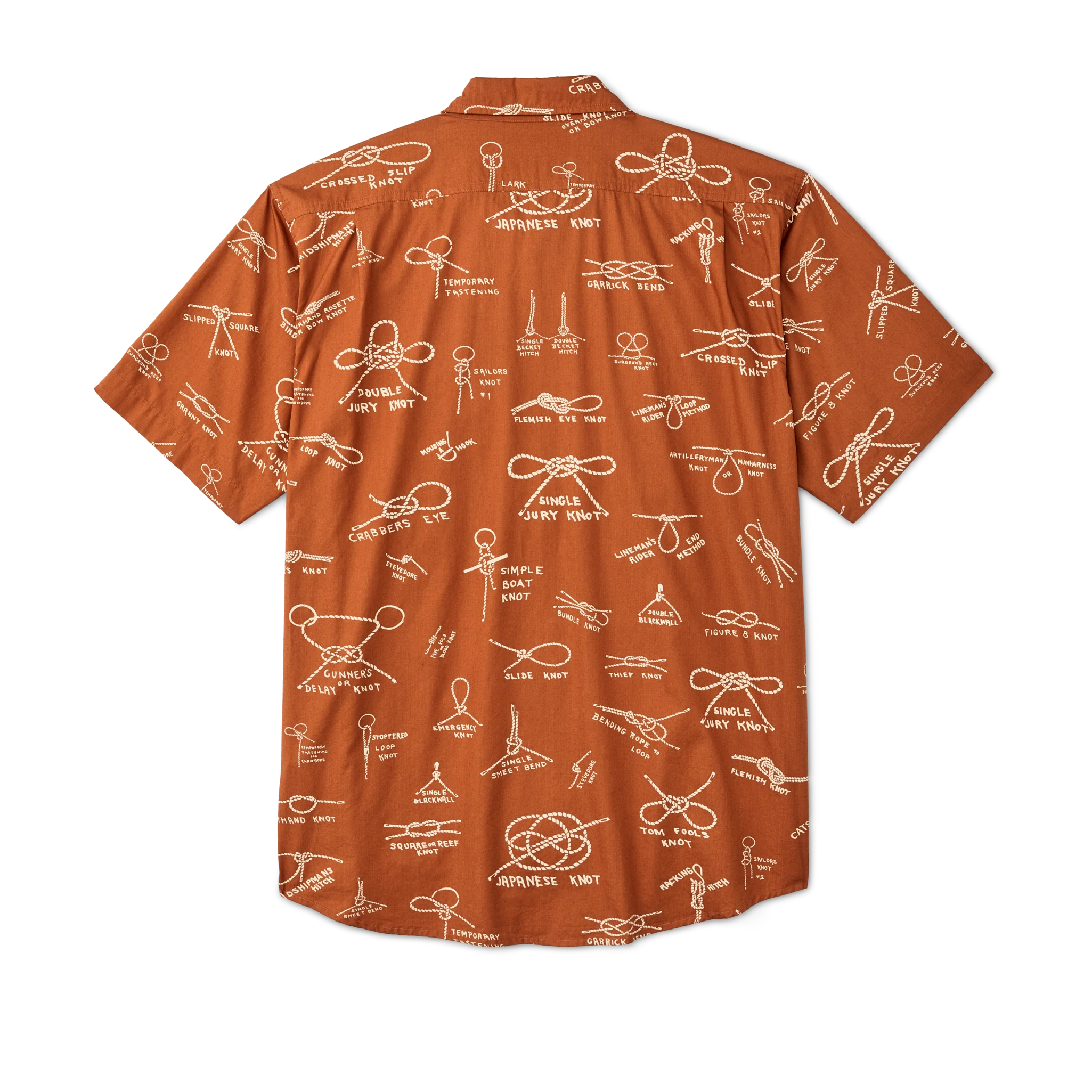 Filson's Washed Short Sleeve Feather Cloth Shirt