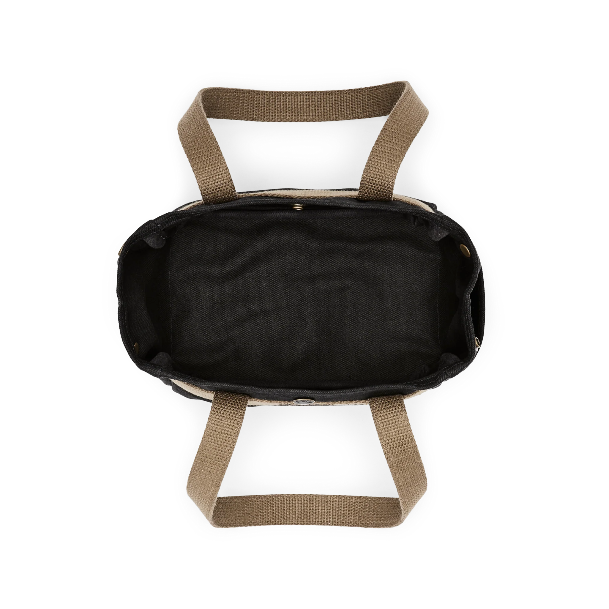 Rugged Twill Small Open Tote Bag