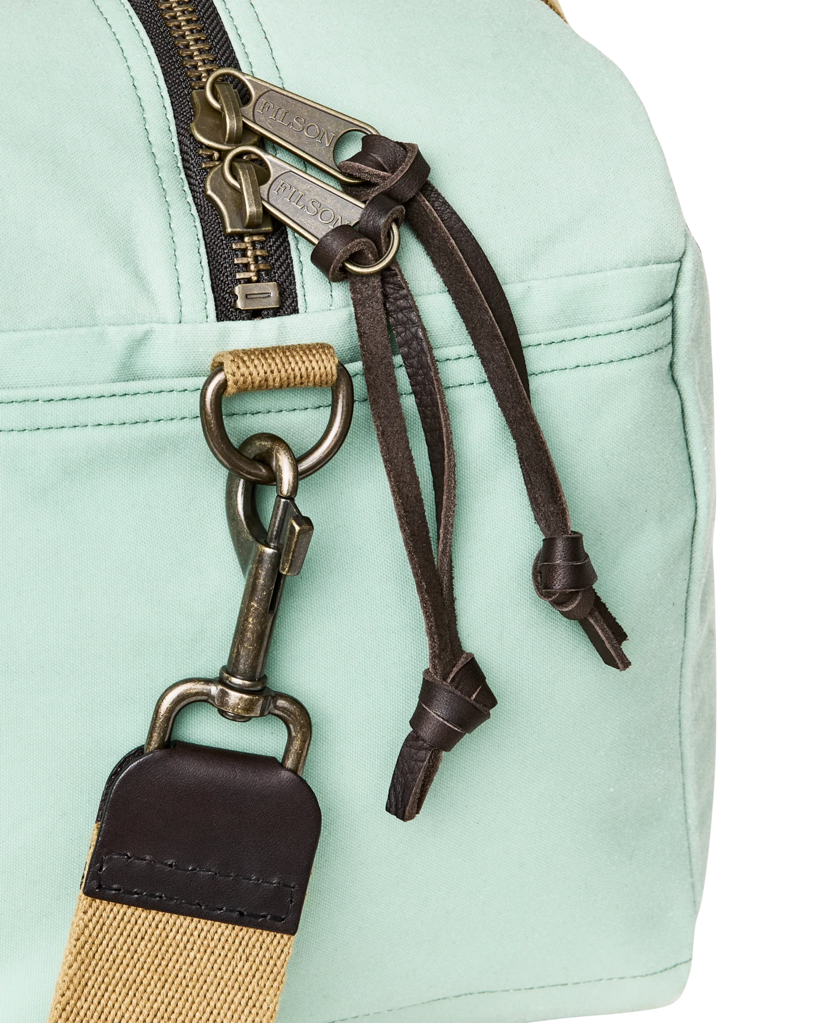 Small Tin Cloth Duffle Bag