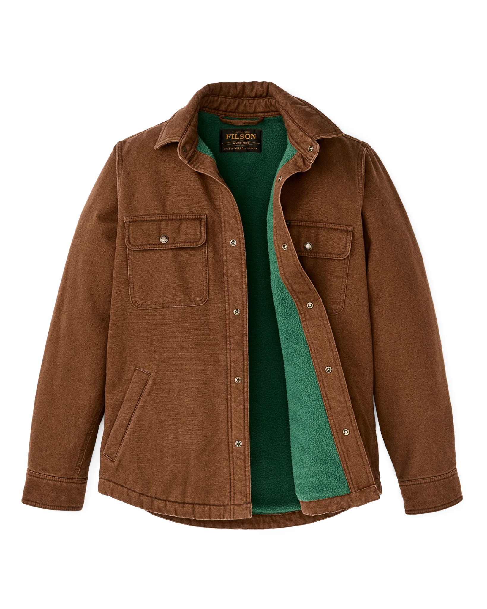Fleece Lined Jac-shirt