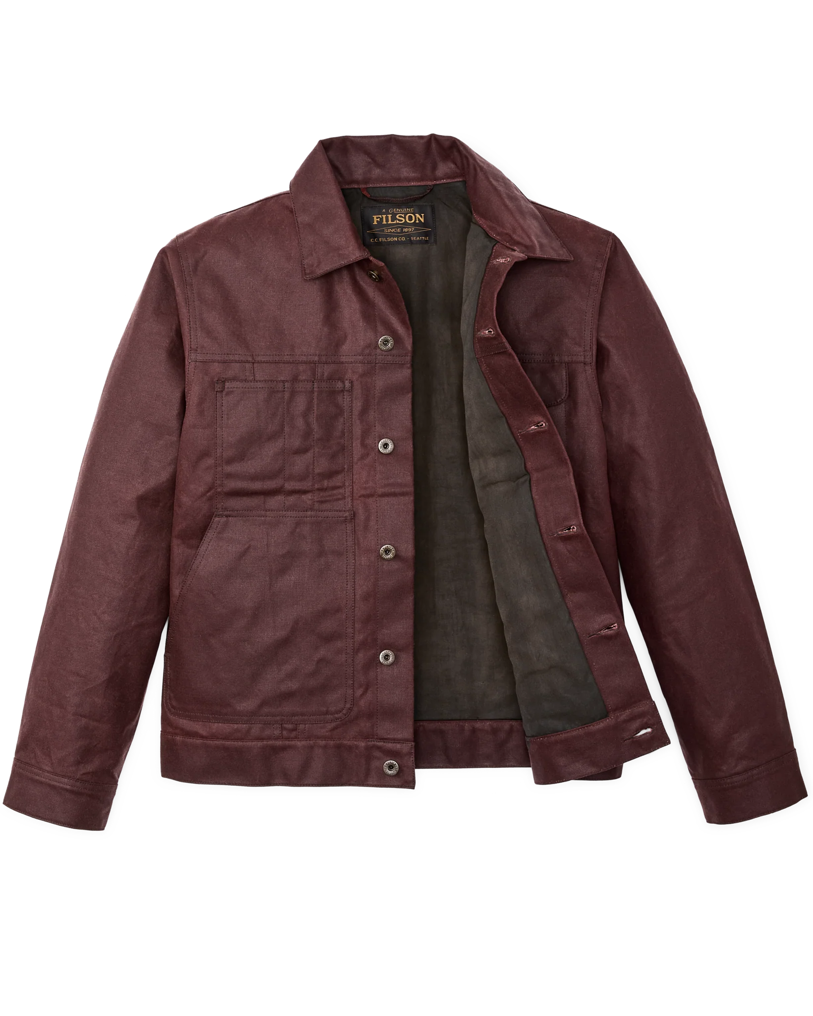Tin Cloth Short Lined Cruiser Jacket