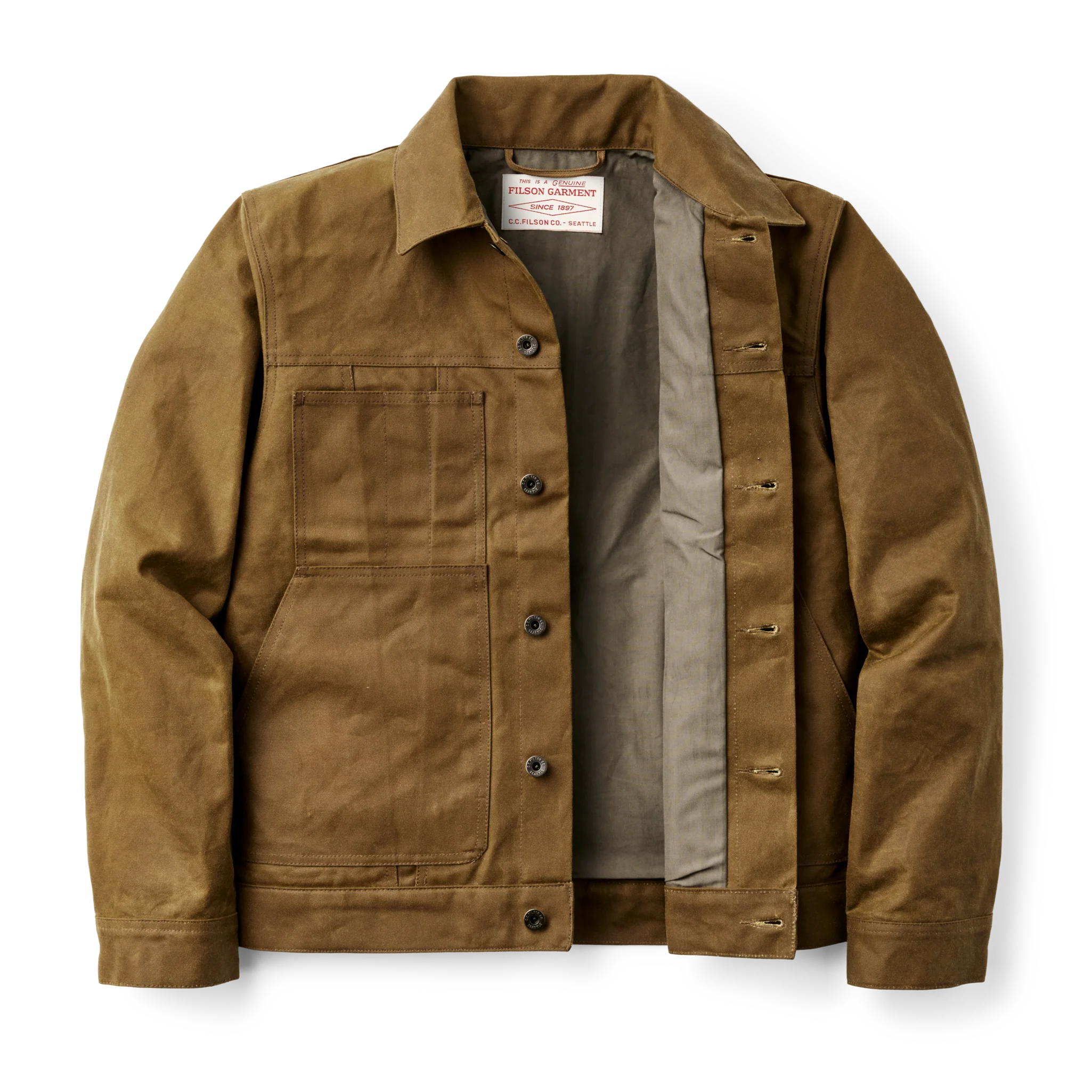 Tin Cloth Short Lined Cruiser Jacket