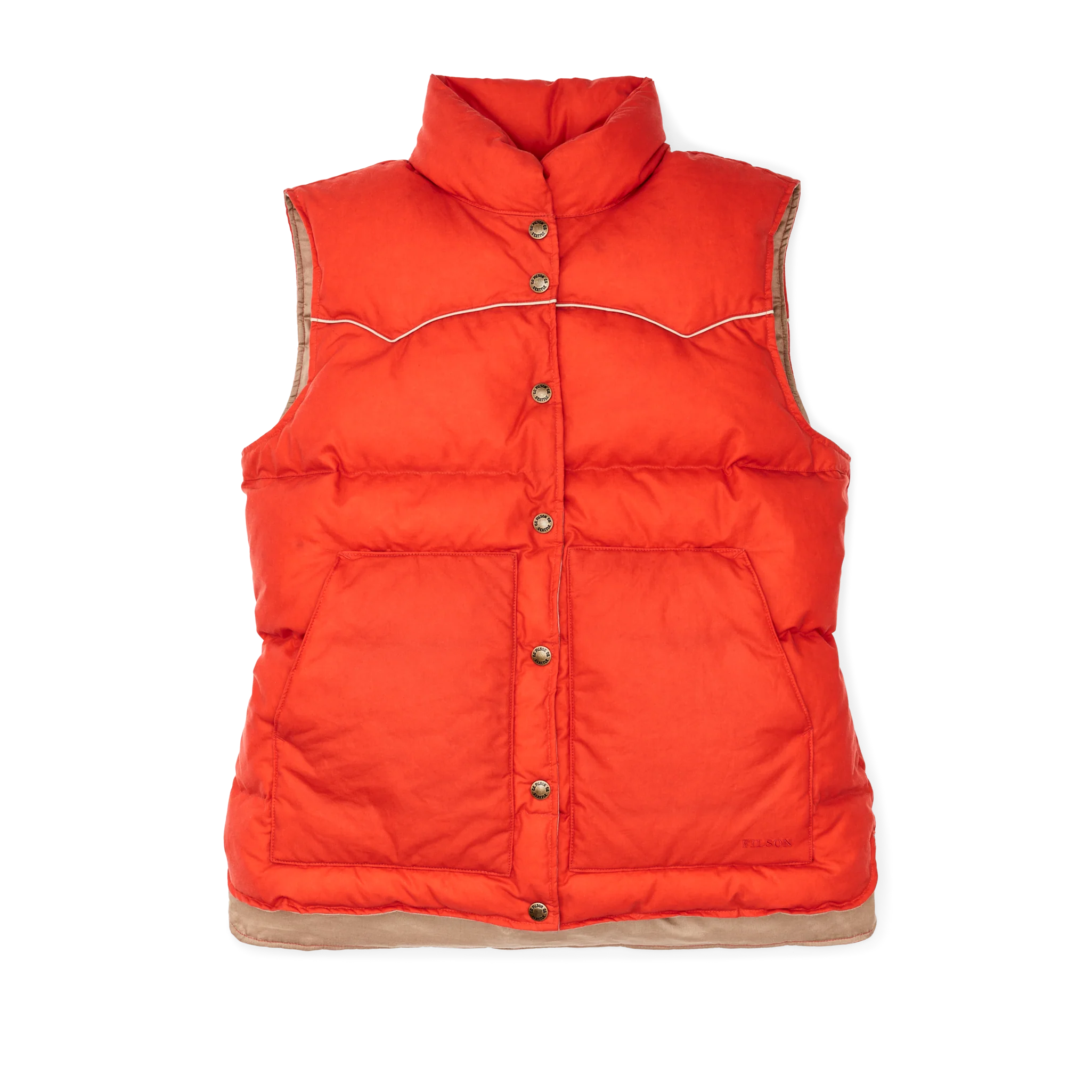 Women's Waxed Down Vest