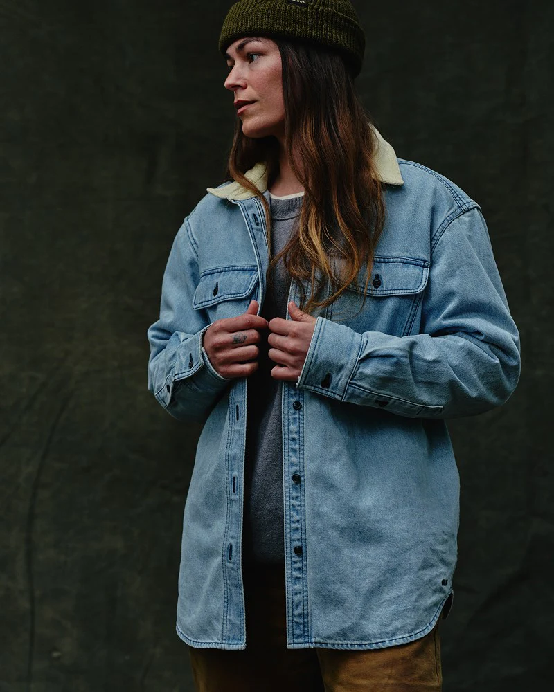 Women's Denim Work Shirt